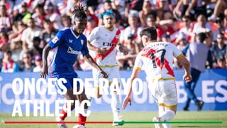 Alineaciones Rayo Vallecano - Athletic Club: Alineación posible de Rayo Vallecano y Athletic Club en el partido de LaLiga EA Sports