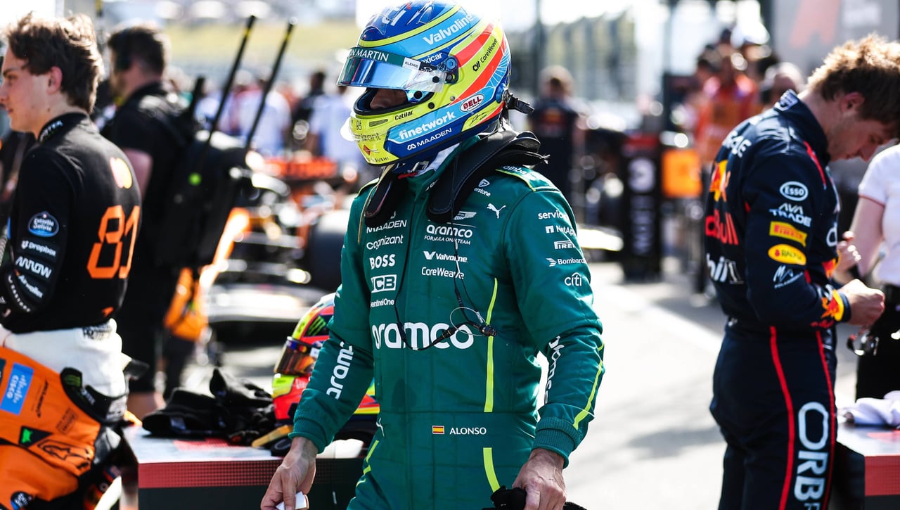 El gran enfado de Fernando Alonso en los Países Bajos