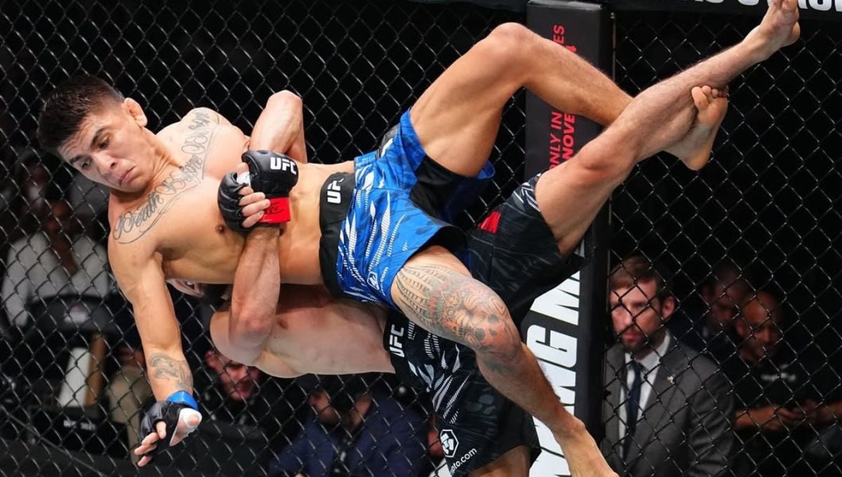Un golpe fatal acaba con el espectáculo en el UFC 321