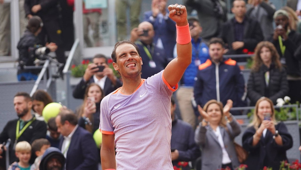 Rafa Nadal, victoria y emotivo mensaje a la Selección