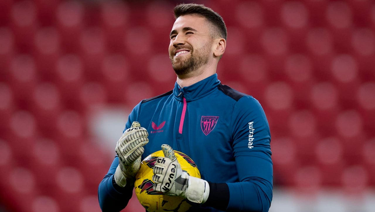 Unai Simón no acudirá a la gala del balón de Oro