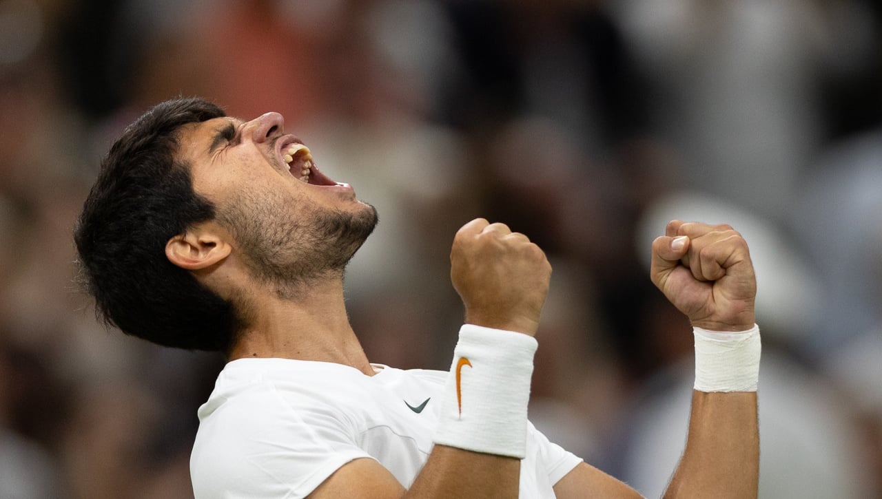 El mejor punto de Wimbledon lo firma Carlos Alcaraz