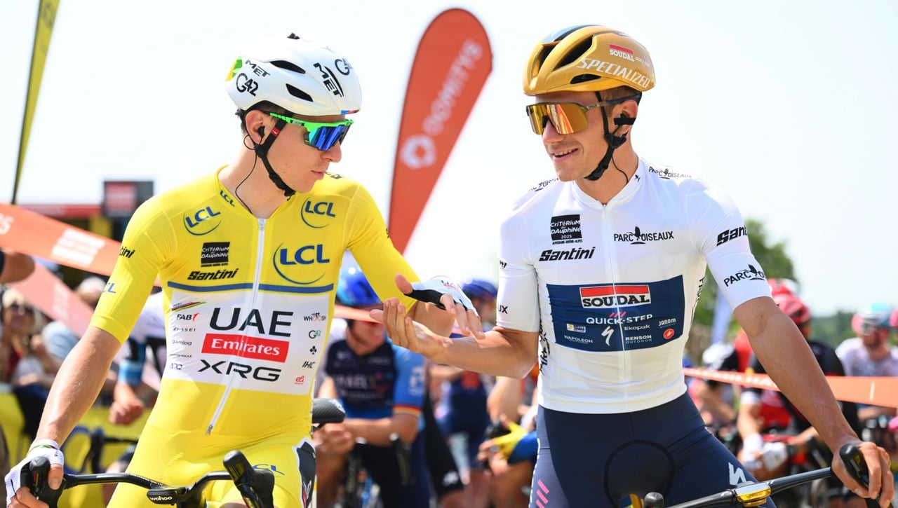 Evenepoel responde a Pogacar y mete en el lío a Vingegaard