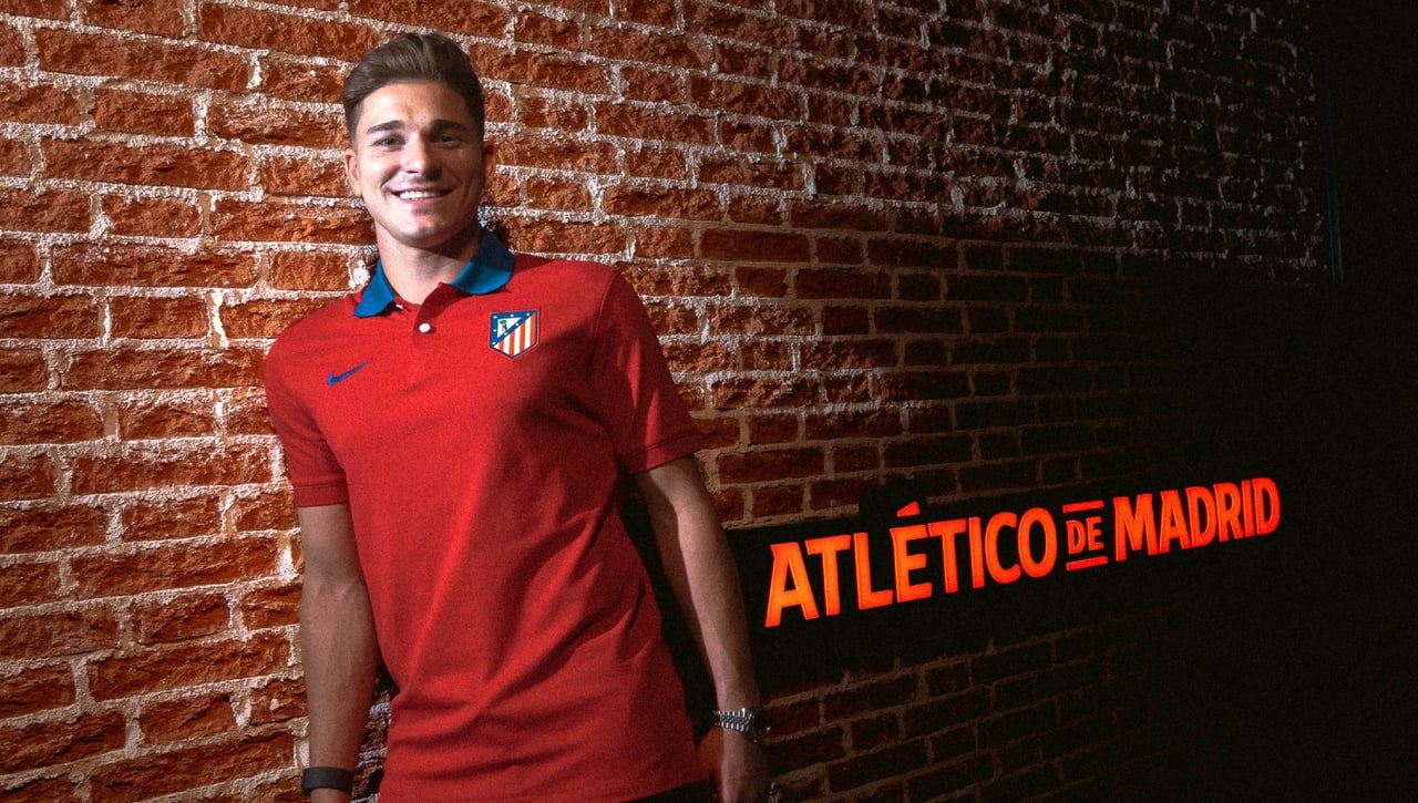 Julián Álvarez se lo promete al Atlético de Madrid