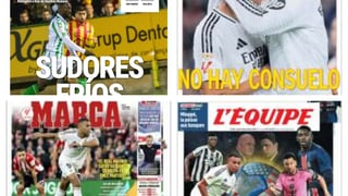 El Athletic Club hunde más al Real Madrid y a Mbappé, sufrimiento con premio del Betis, sorpresas en la Copa...las portadas del jueves 5 de diciembre