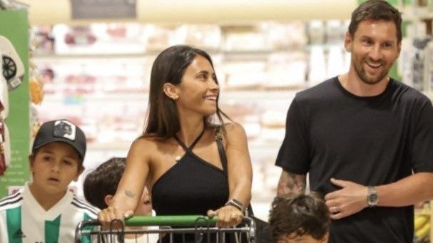 Leo Messi es 'pillado' haciendo la compra en Miami