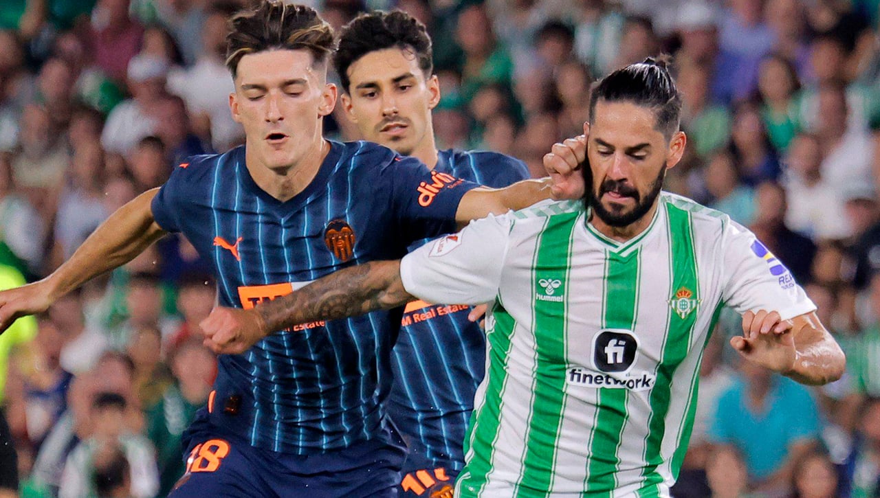 Valencia - Betis: Horario y dónde ver en TV hoy el partido de LaLiga EA Sports