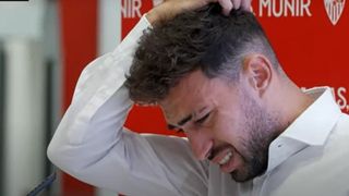 Munir, traicionado, vuelve a llorar por dejar el Sevilla