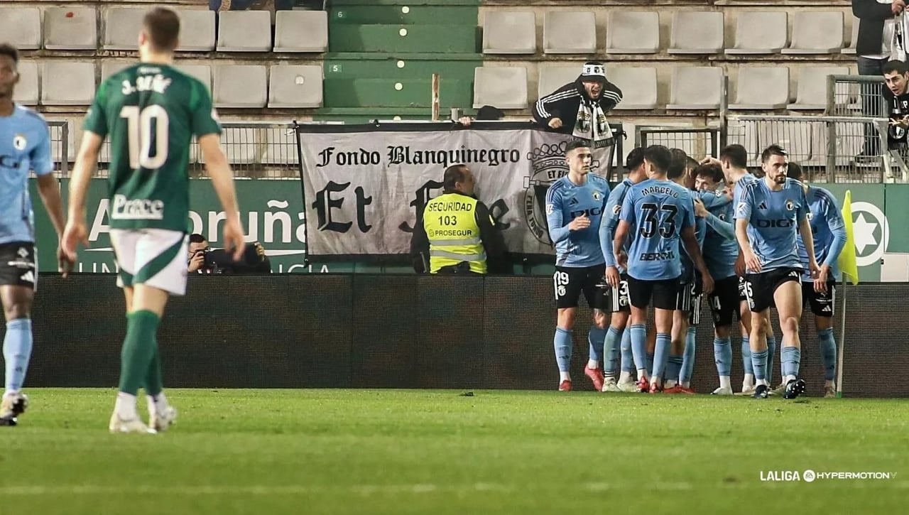 Racing Ferrol 0-1 Burgos: un penalti acerca a los gallegos a Primera Federación
