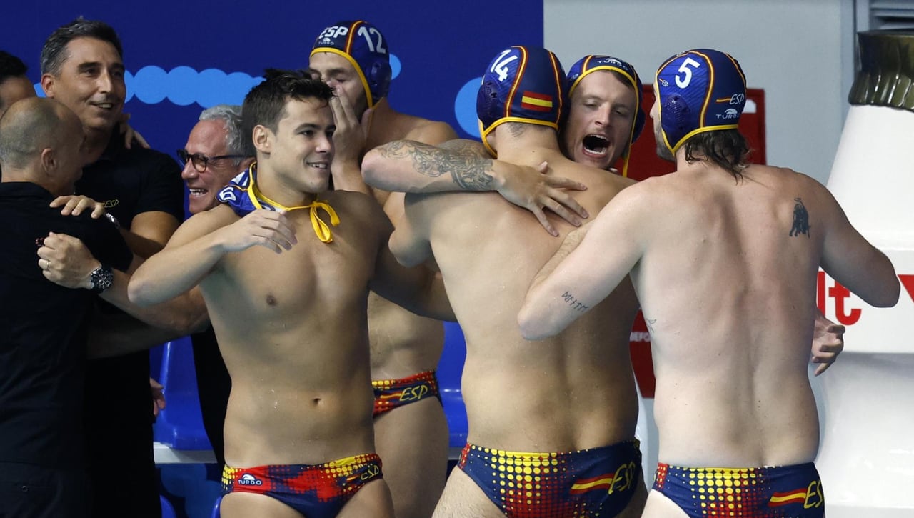 España, campeona del mundo en waterpolo