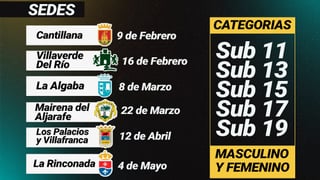 Todas las sedes del Circuito provincial de Bádminton 2025