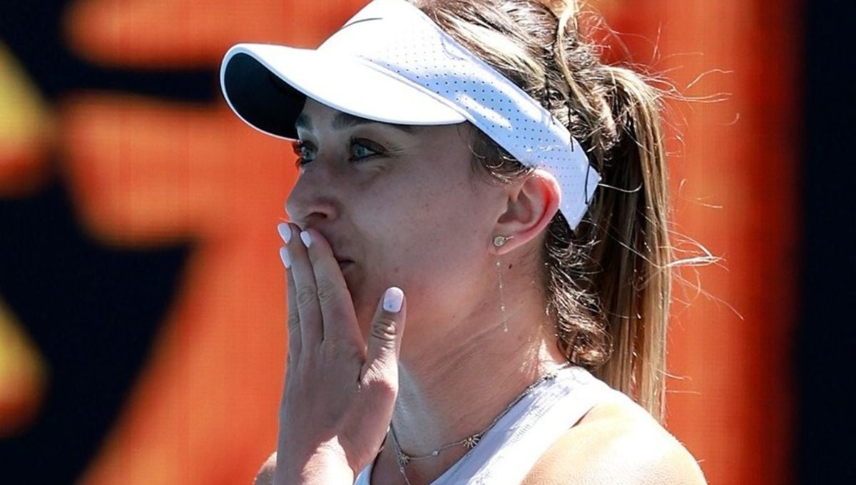 Paula Badosa la lía en el Open de Australia