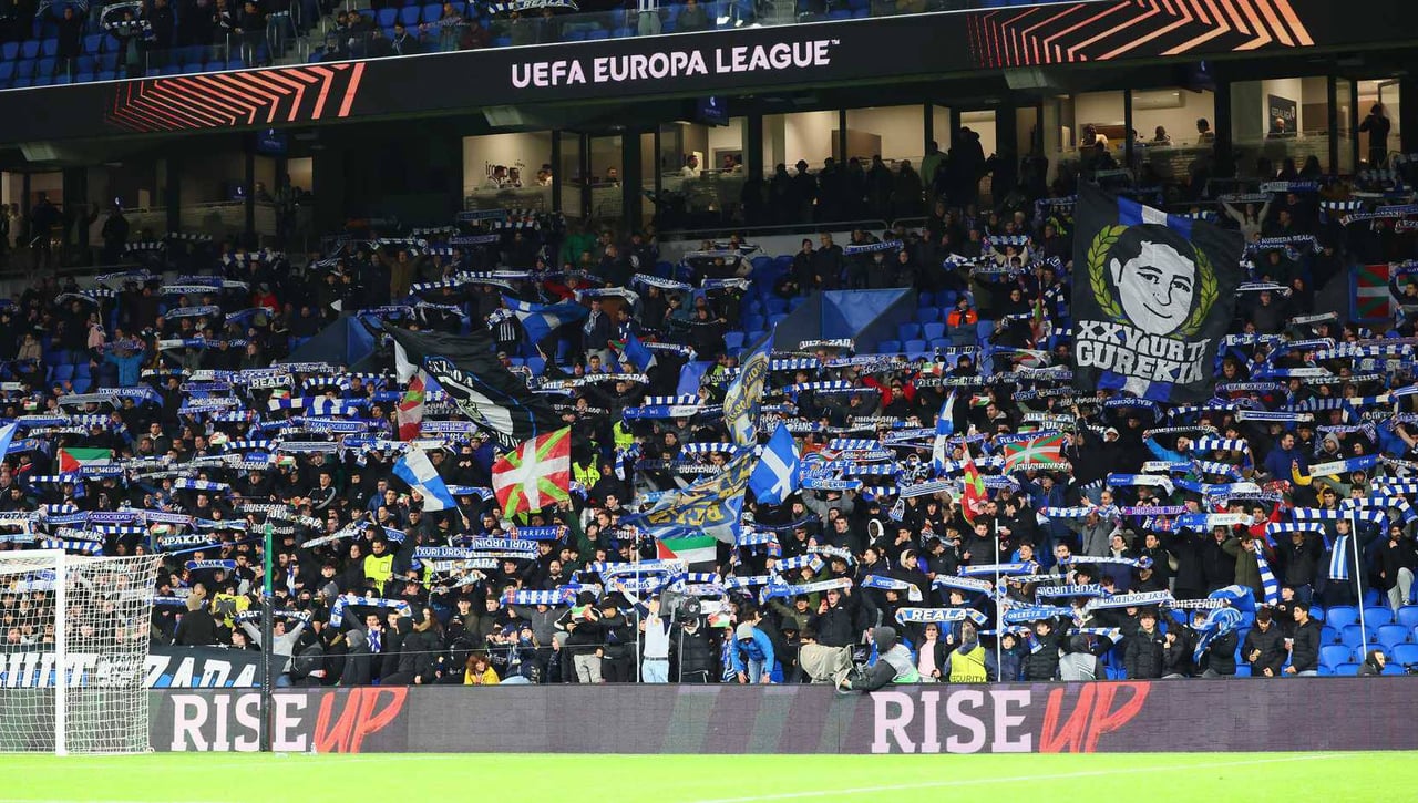 Tres detenidos tras el Real Sociedad - PAOK