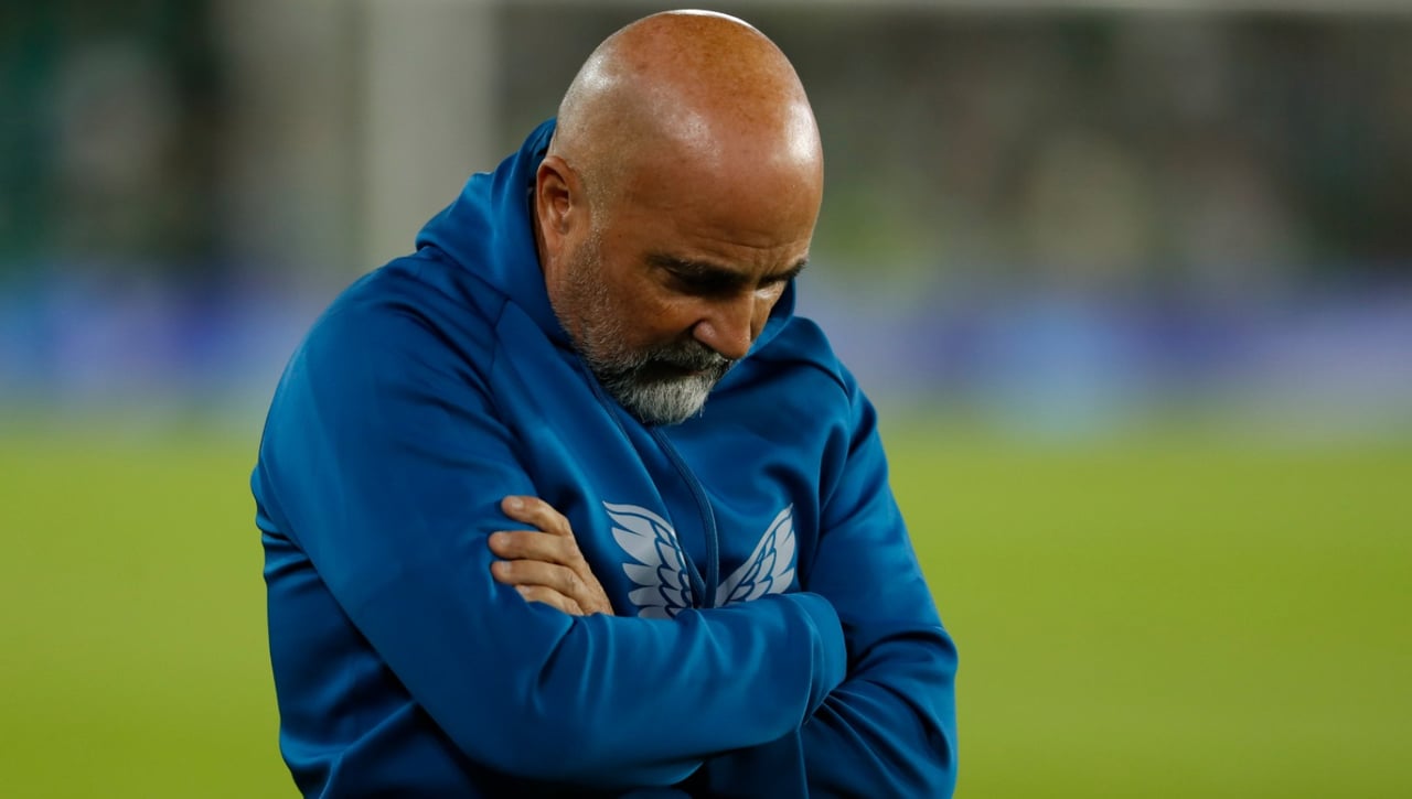 Sampaoli, muy tocado y ¿hundido?