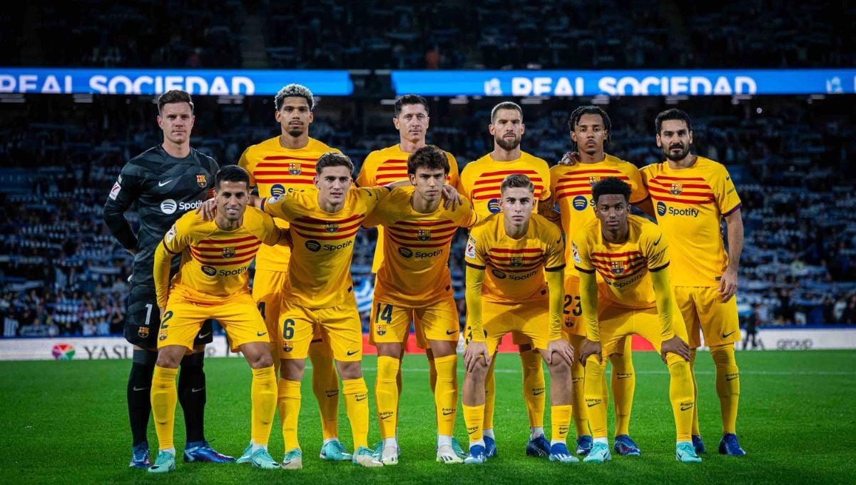 Alineacions de: futbol club barcelona - shakhtar donetsk