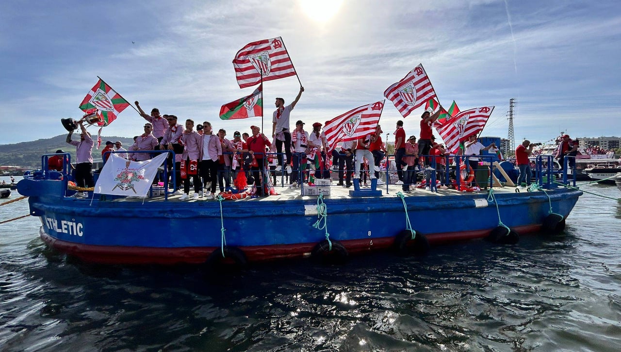 La gabarra europea del Athletic 