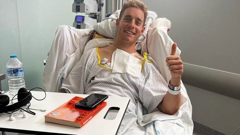 El duro testimonio del ciclista Sergio Martín un mes después de quedar en silla de ruedas