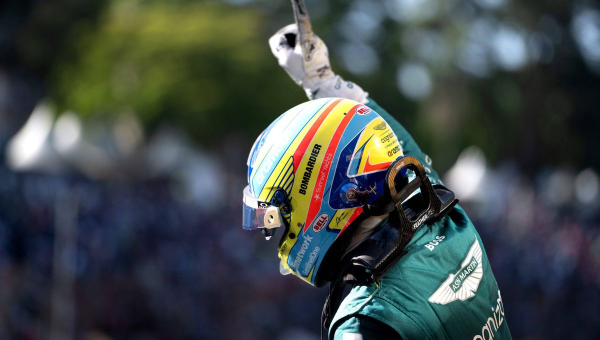 El 'Frankenstein' de Aston Martin: la mezcla que llevó a Fernando Alonso al podio