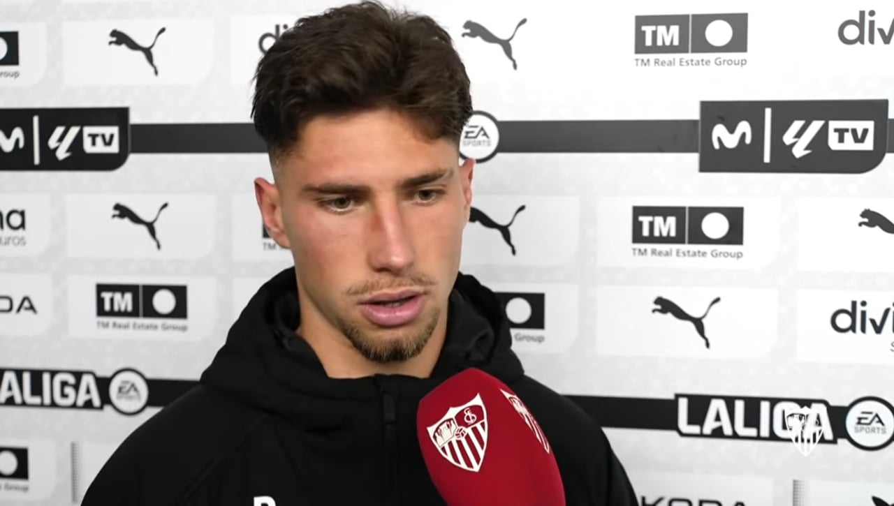 El vestuario sevillista achaca la falta de gol y carga contra Sánchez Martínez: "Por cómo se están dando las cosas sabía que no lo iba a pitar"