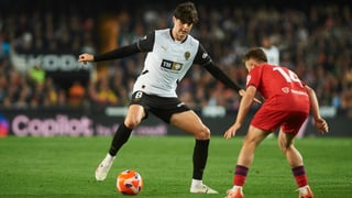 Javi Guerra, seria duda ante el Atlético de Madrid por gripe