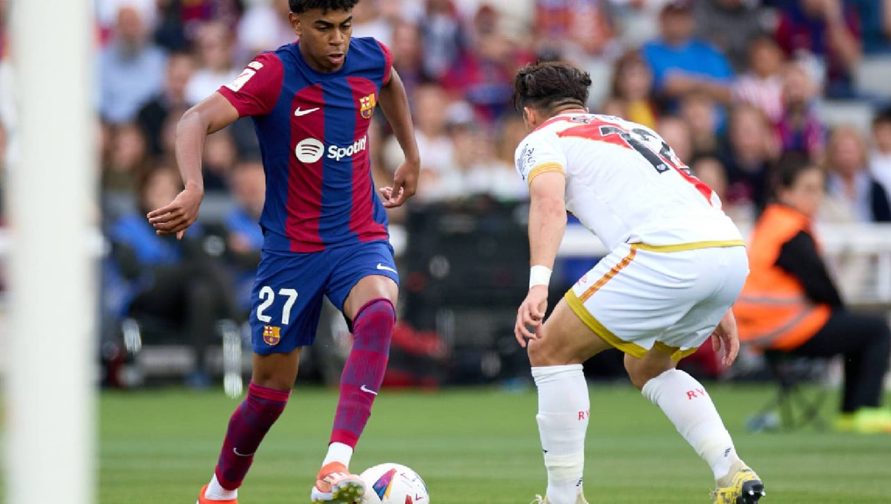 Alineaciones Rayo Vallecano - Barcelona: Alineación posible del Rayo Vallecano y Barcelona en el partido de hoy de LaLiga EA Sports