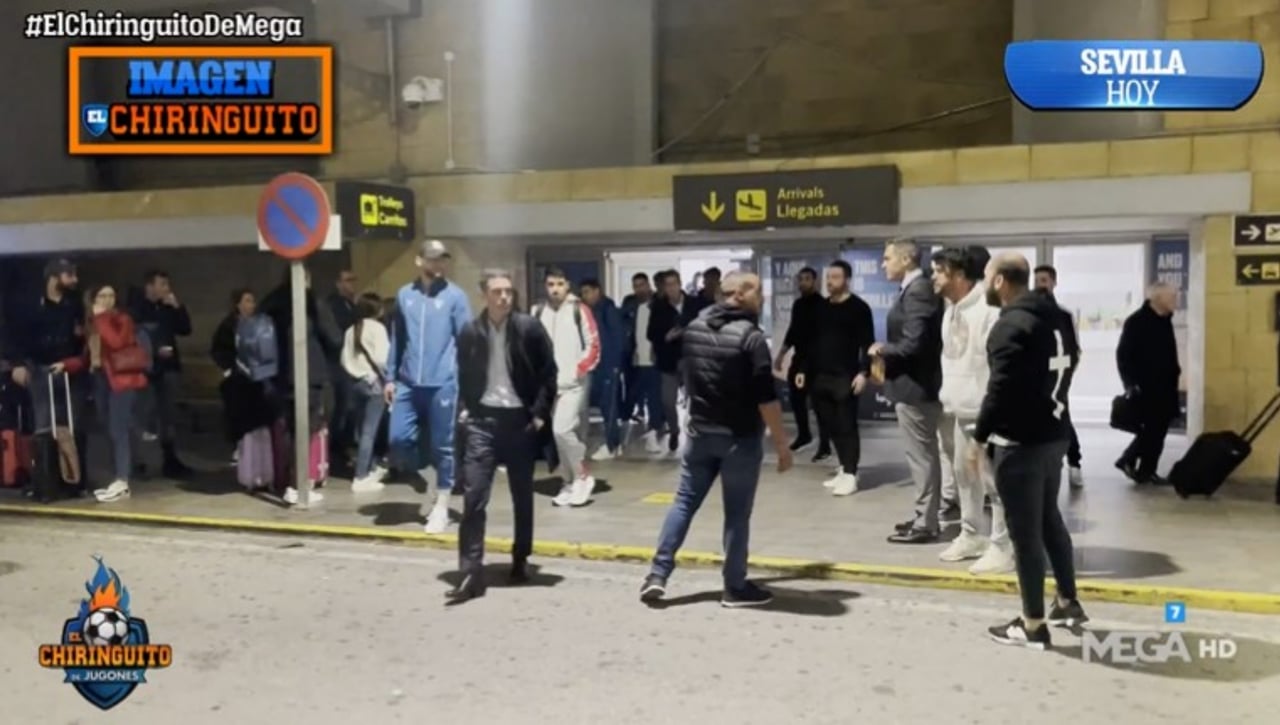 Máxima tensión en el sevillismo, que recibió así a los jugadores tras la derrota en Getafe