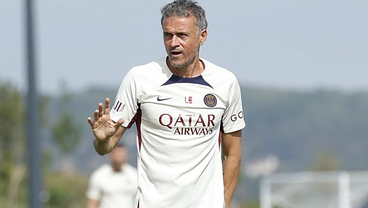 Primer revés para Luis Enrique en París