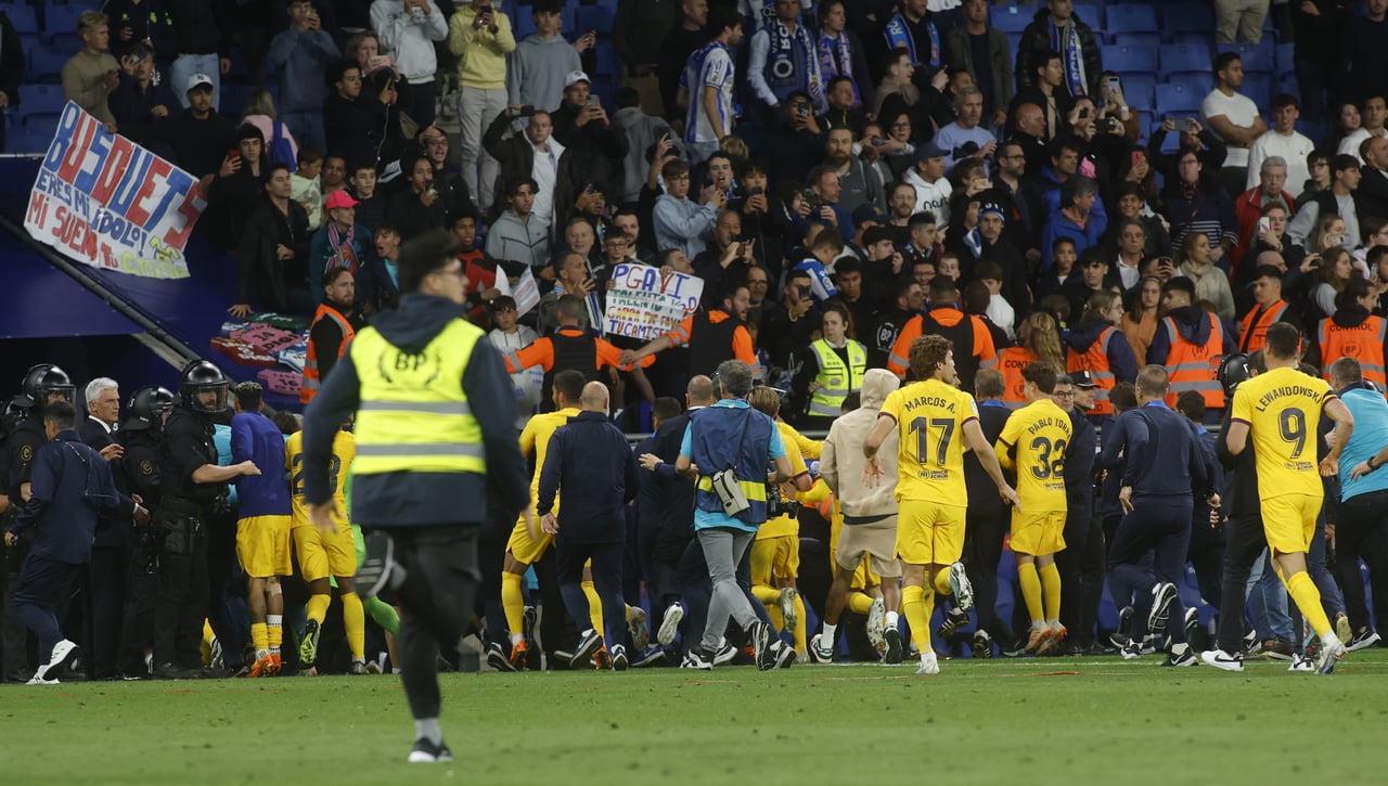 LaLiga "denunciará" la invasión del Espanyol - Barcelona