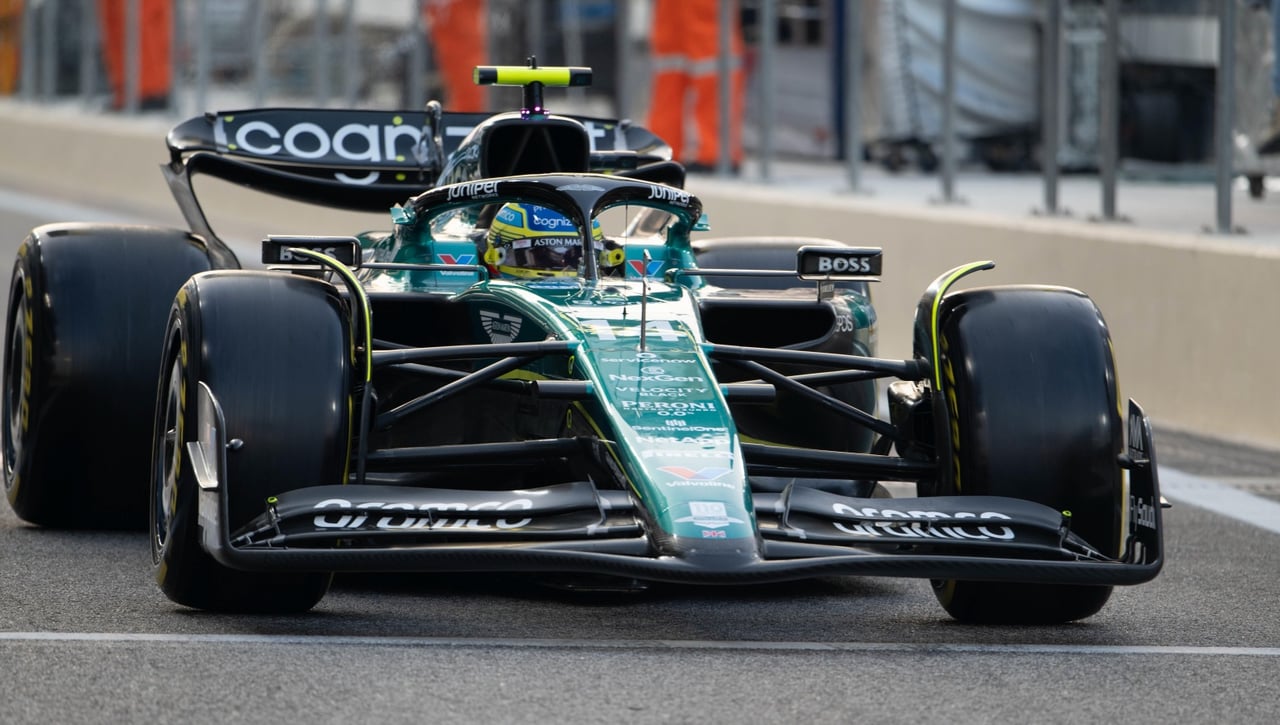 Primer contratiempo en el Aston Martin de Fernando Alonso para 2024