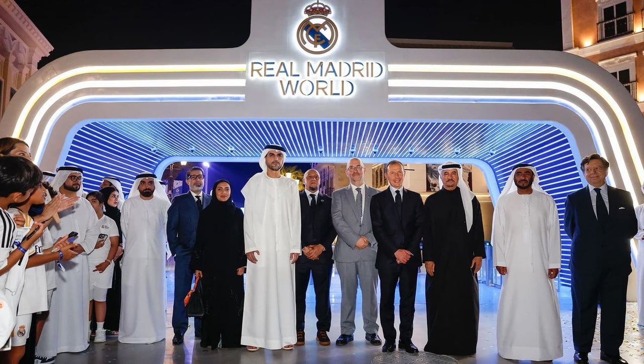 El menú de inauguración del parque de atracciones del Real Madrid
