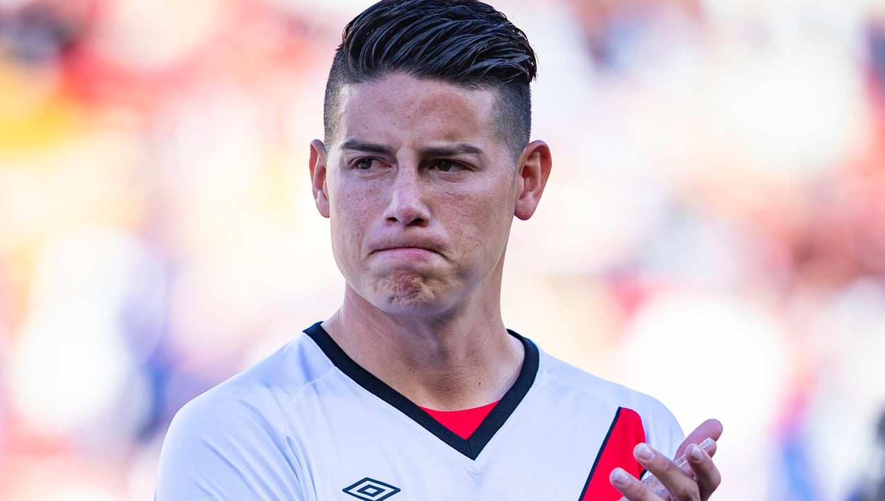 Iñigo Pérez mantiene a James Rodríguez fuera de sus planes