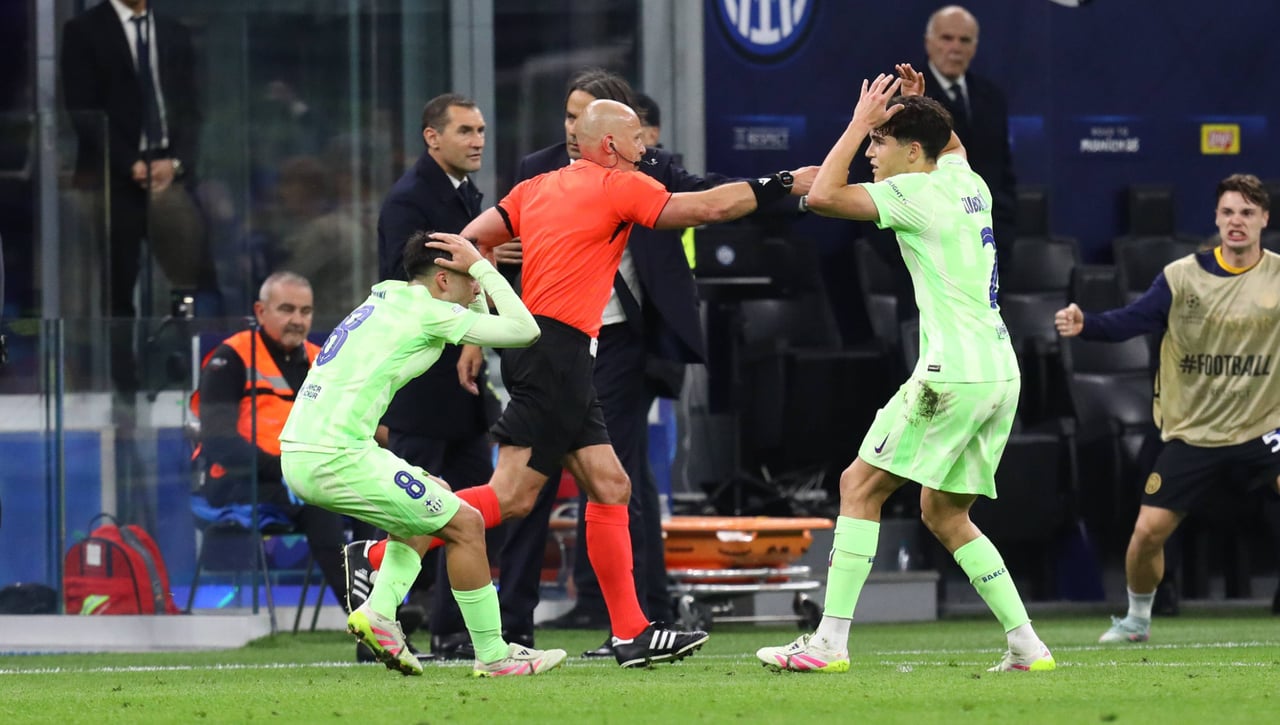 La afición, de acuerdo con Marciniak