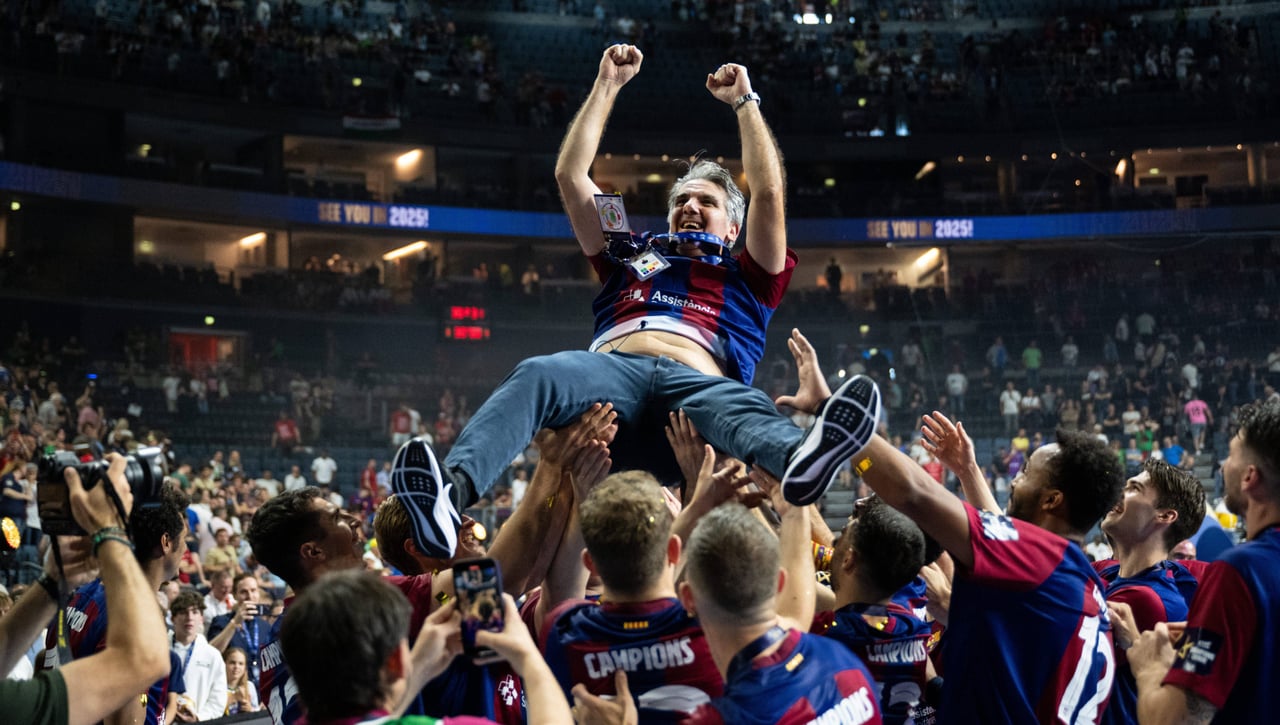 El Barça anuncia su renovación tras ganar la Champions