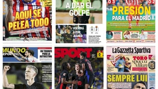 La contundente victoria del Atlético en Mestalla, Olmo al rescate del Barça, el Betis preparado para asaltar puestos europeos... así vienen las portadas de hoy