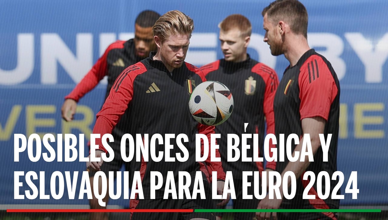 Bélgica - Eslovaquia: Alineación posible de Domenico Tedesco  y Francesco Calzona de la jornada 1 de la Eurocopa 2024