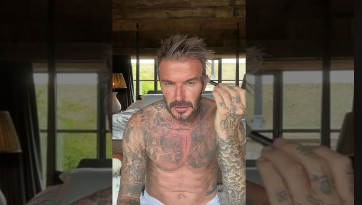 David Beckham reaparece con una nueva faceta