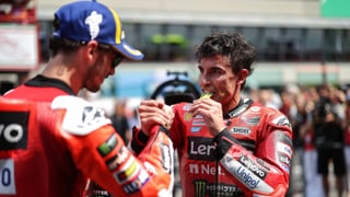Marc Márquez le pone las pilas a Bagnaia en Cheste