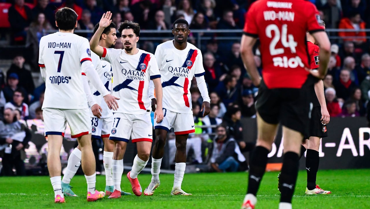 Así queda la clasificación de la Ligue 1, tras el triunfo del PSG y la derrota del Marsella en la jornada 25 de la liga francesa