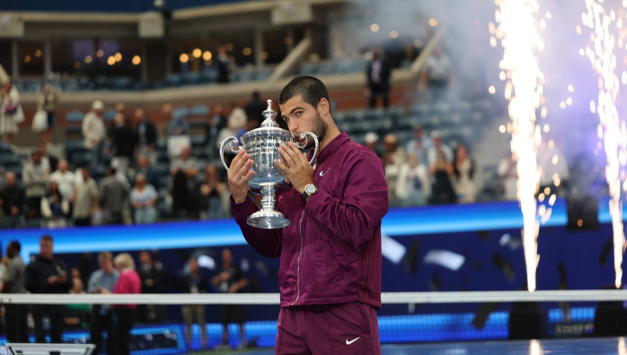 Carlos Alcaraz es el rey del mundo tras conquistar Nueva York