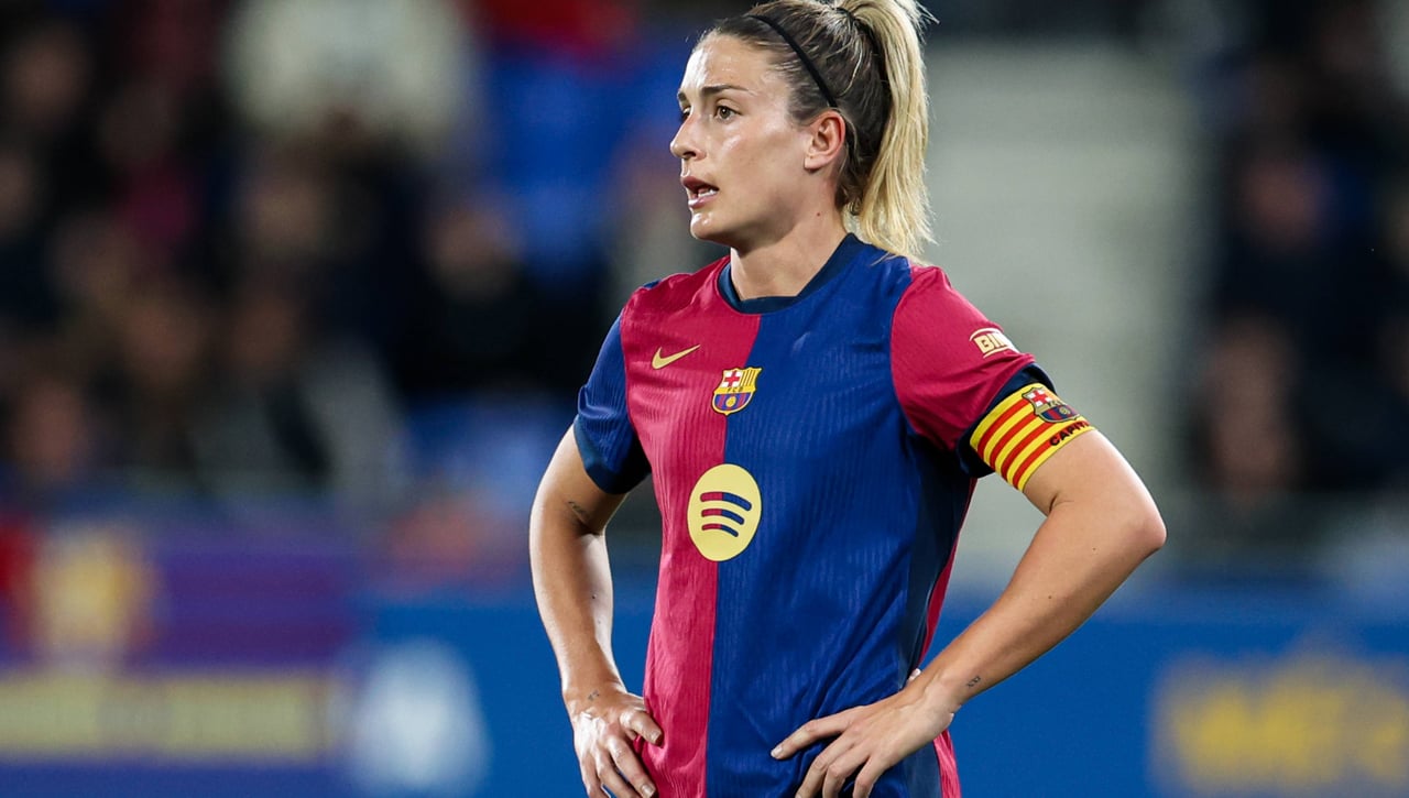 Alexia Putellas estará tres semanas de baja