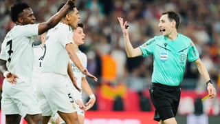 El árbitro de la final, otra vez con el Madrid