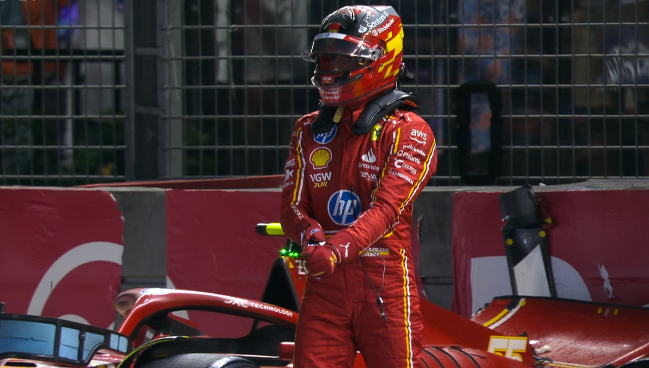 Carlos Sainz se enfrenta a un duro castigo en Singapur