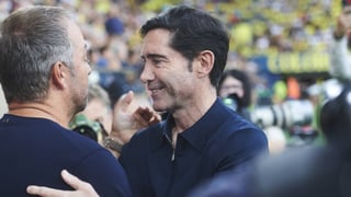 Marcelino, "orgulloso" pero se pone serio y manda deberes