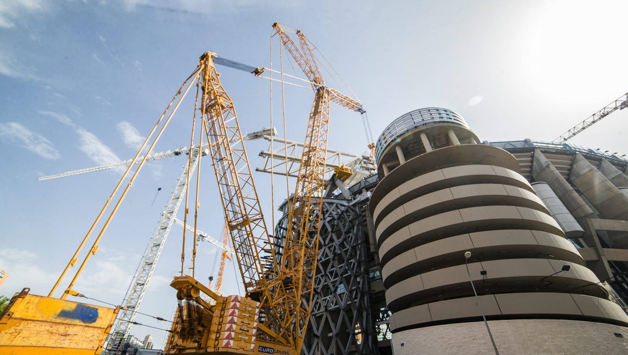 Colapso en el Bernabéu por una fuga de gas