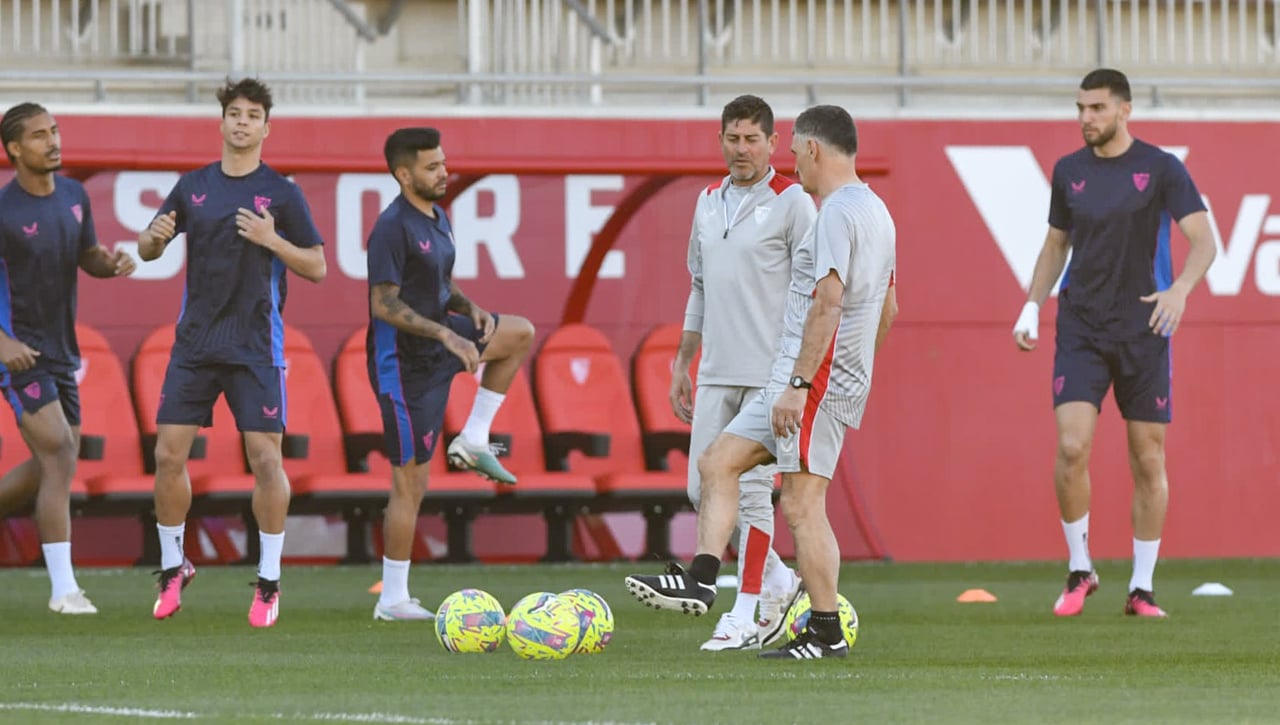 Sermón de Mendilibar para corregir errores de cara al Sevilla - Espanyol