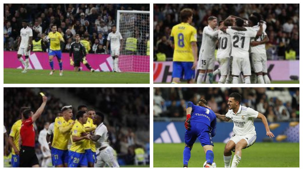 Las imágenes del partido entre Real Madrid y Cádiz