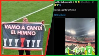 El 'troleo' bético a Monchi tras ganar El Gran Derbi en Nervión: "¡Vamos a cantar el himno!"