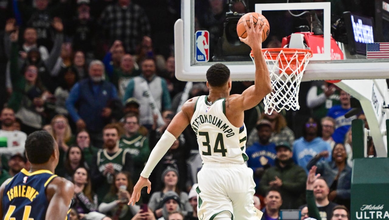 Antetokounmpo completa su venganza logrando lo nunca visto en Milwaukee