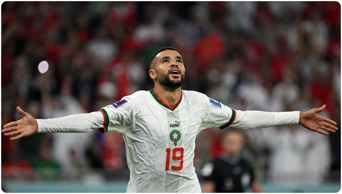 La emoción del padre del sevillista En-Nesyri por verle hacer historia con Marruecos en el Mundial de Qatar 2022