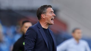 Luis Carrión, con fuerza